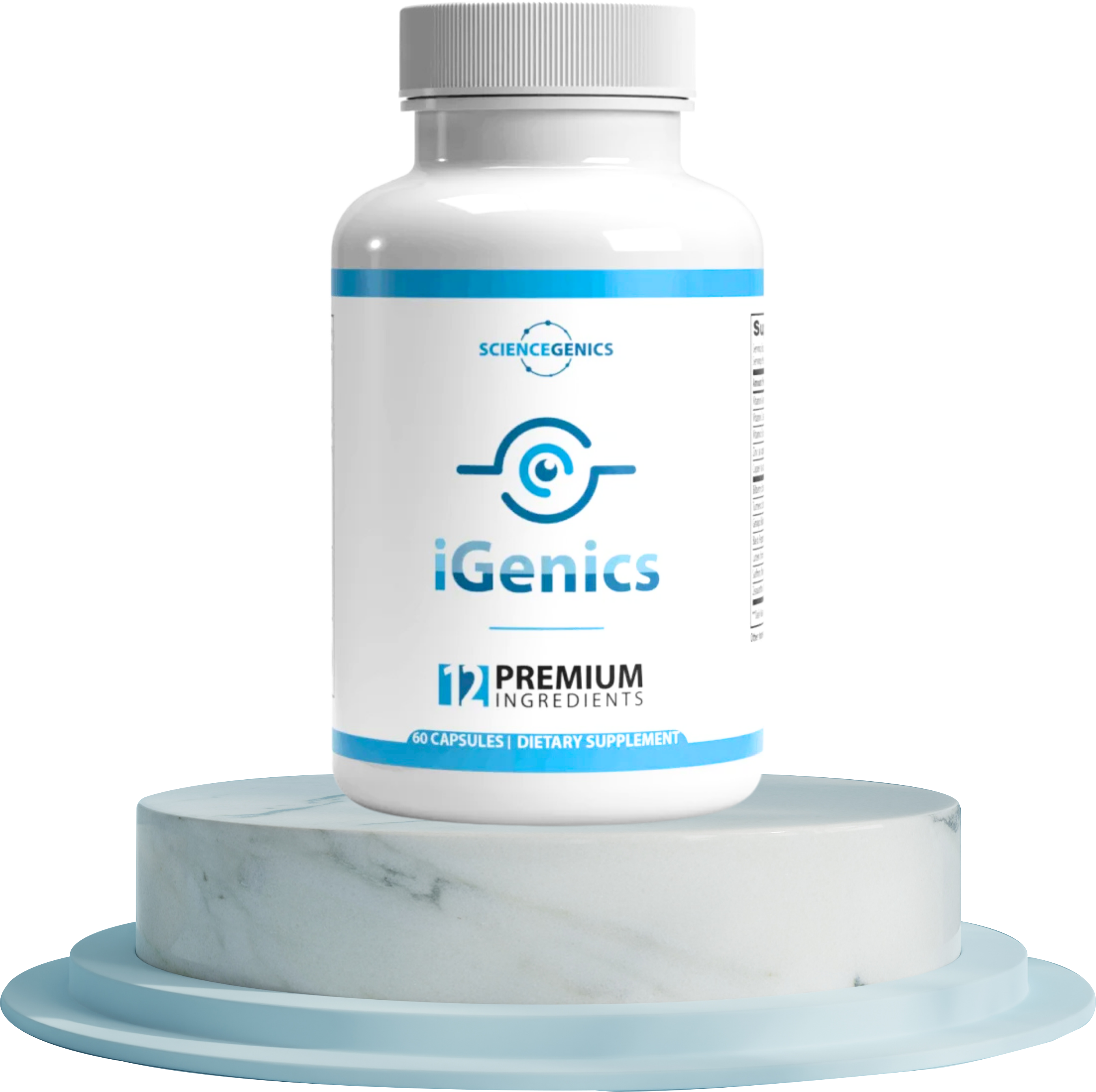 iGenics Eye Health Supplement Bottle